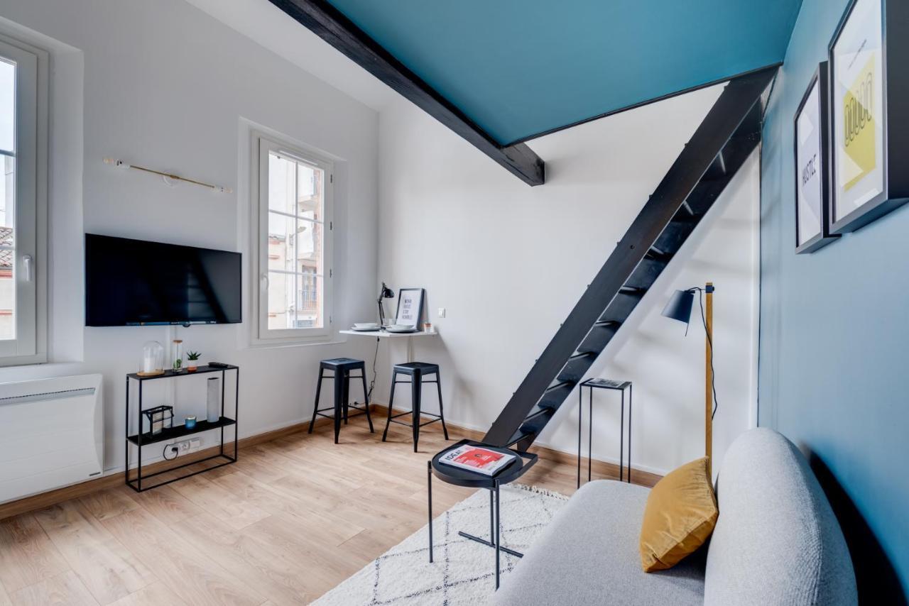 • L'Ocea • Studio - Quartier Busca - Proche Metro Toulouse Dış mekan fotoğraf