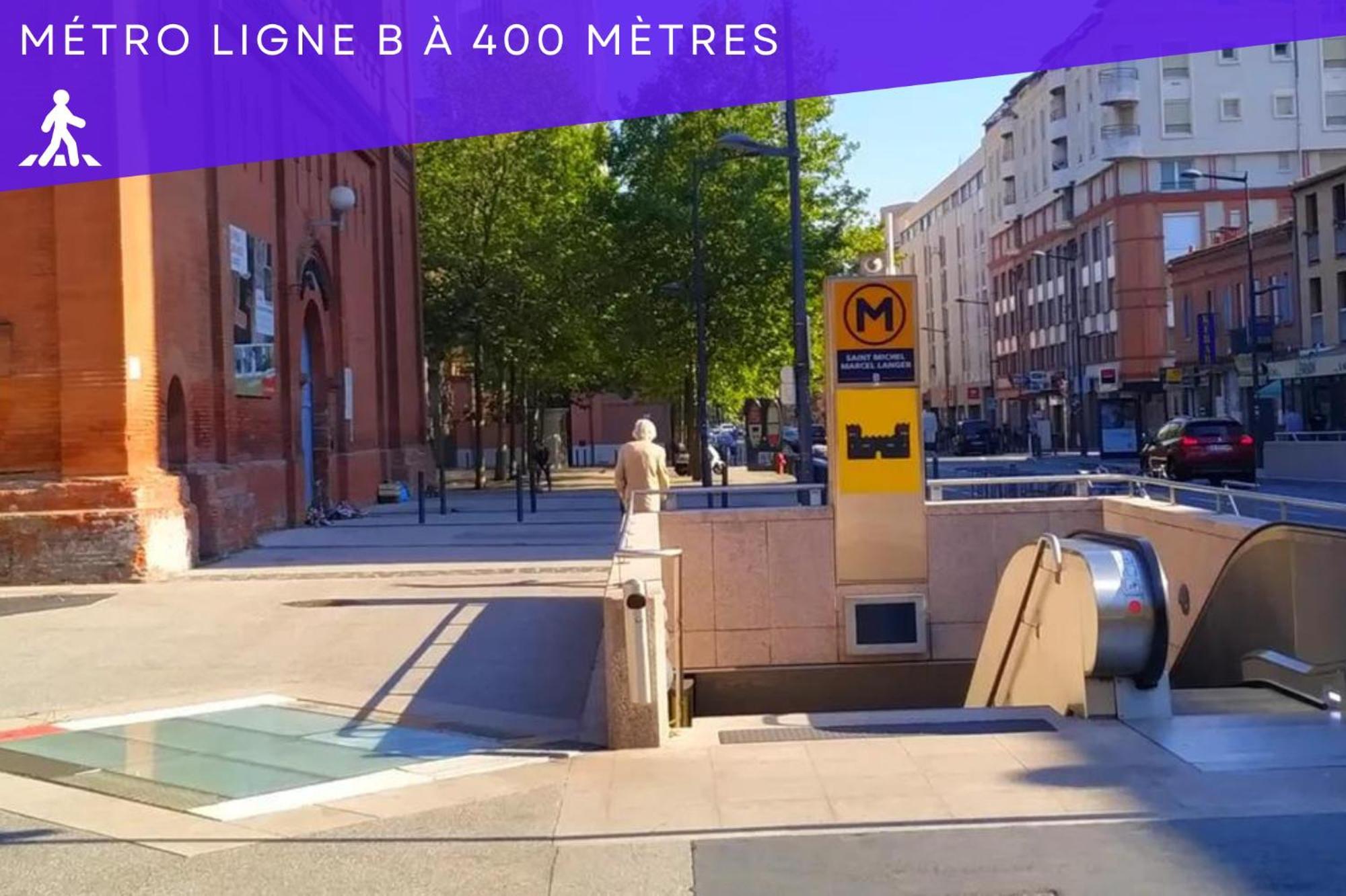 • L'Ocea • Studio - Quartier Busca - Proche Metro Toulouse Dış mekan fotoğraf